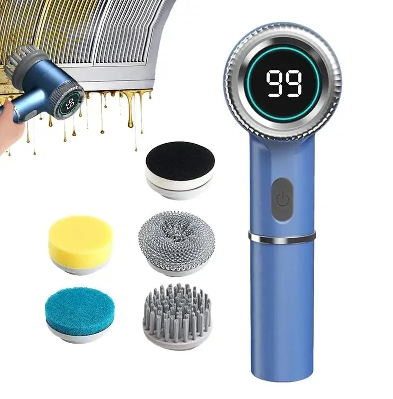 New Electric Pot Brush Charging Cleaning Dishwashing