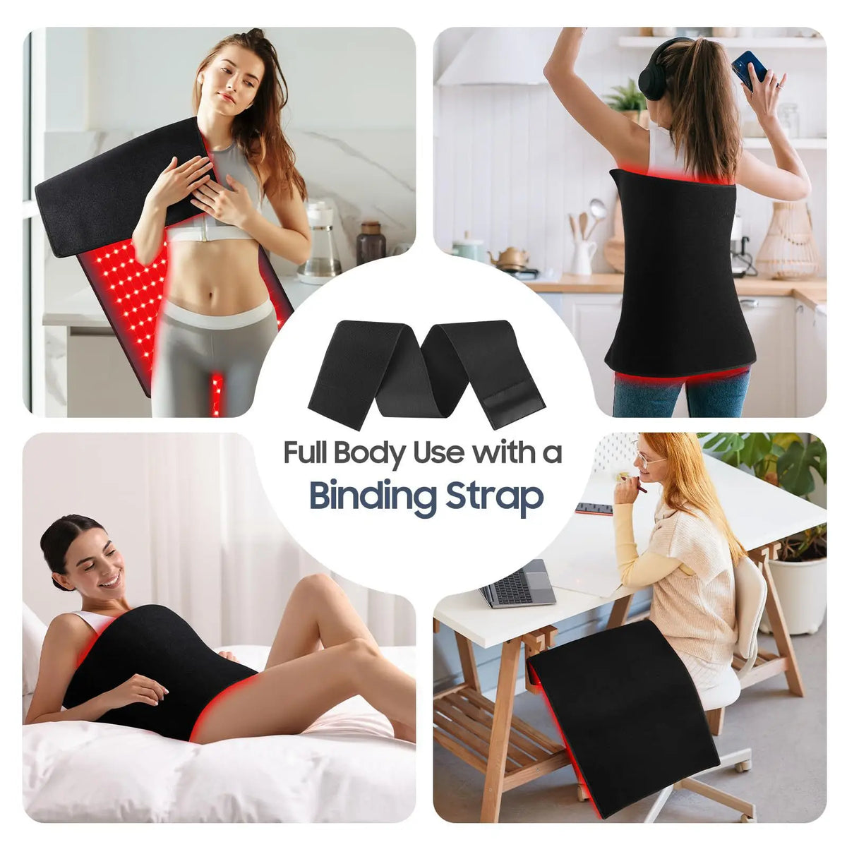 Extra Large Red Light Therapy Blanke Mat for full Body