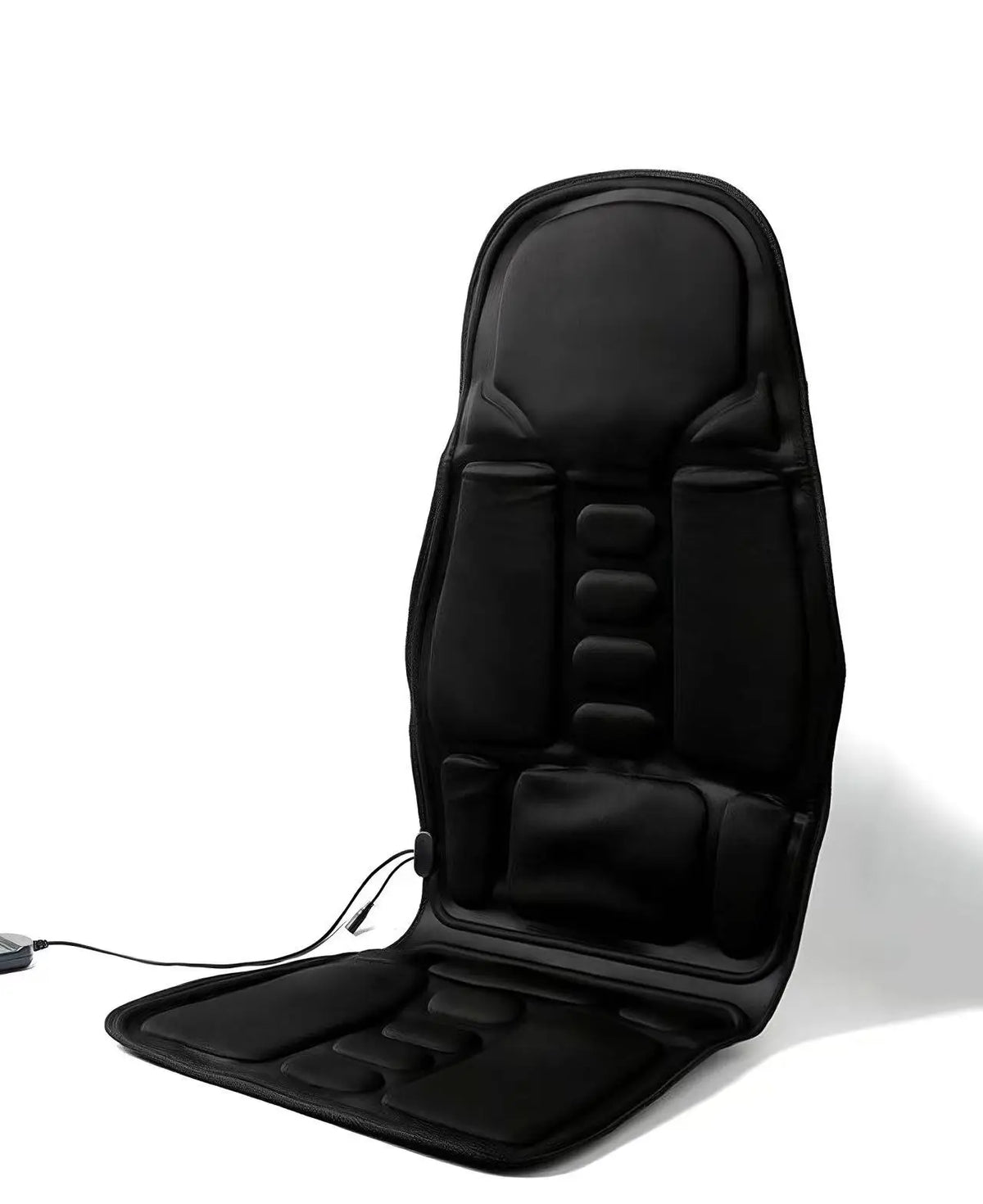 Home Car Massage Cushion Multifunctional Combines Neck Waist Vibration Seat Cushion Fullbody Electric Heating Car Massage Device