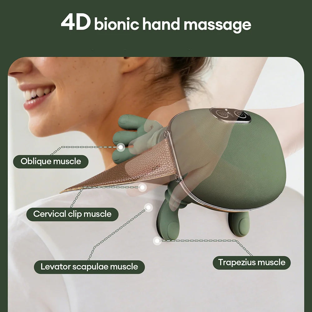 Bionic Finger Neck Shoulder Massager
