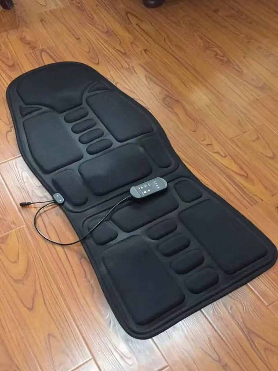 Home Car Massage Cushion Multifunctional Combines Neck Waist Vibration Seat Cushion Fullbody Electric Heating Car Massage Device