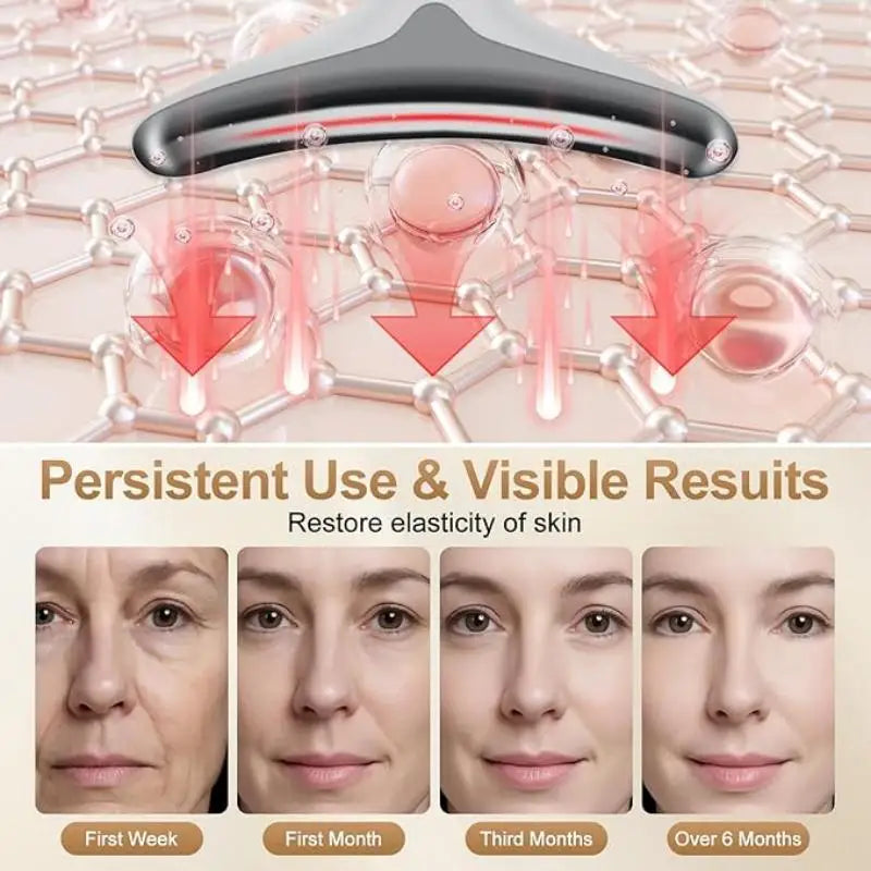 Neck Massager Portable Micro Current Facial Beauty