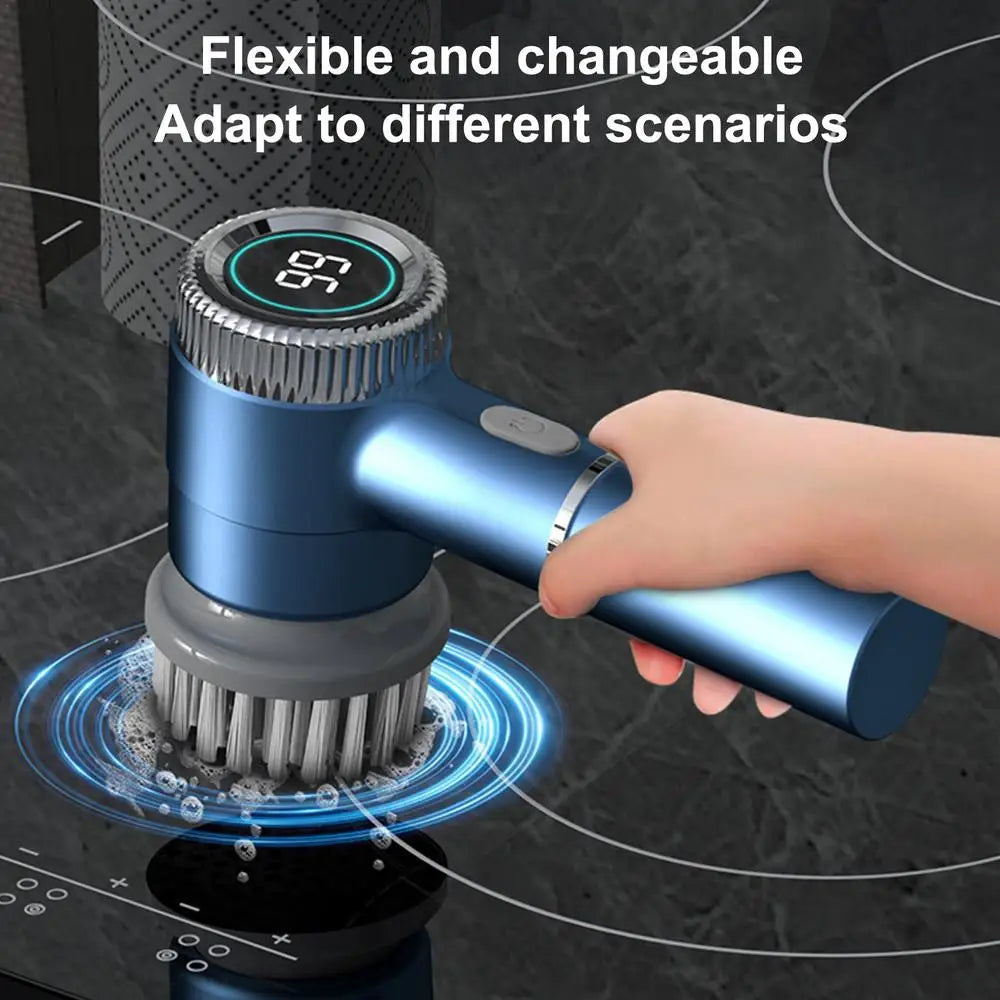 New Electric Pot Brush Charging Cleaning Dishwashing
